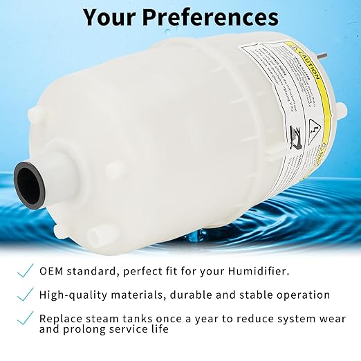 80 Steam Canister Replacement Compatible with Steam Humidifier Canister Model 800 and 865 Steam Canister with O-Ring for Leak-Proof Seal (Pack of 2)