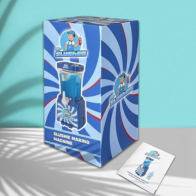 Slushie Machine for home, New and Improved Countertop Slushy Maker for Kitchen, 34 fl oz, Ice Cold Frozen Slush Drink, Slushy Cup, Turns Your Favorite Sodas into Slushies.
