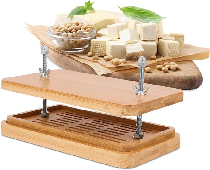 GLEAVI Tofu Press Tofu Maker Tool for Home Efficient Water Extraction Natural Material and Soybean Curd