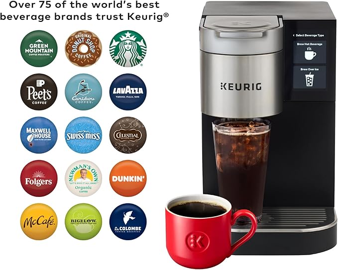 Keurig K-2550 Medium Business Single Serve Coffee Maker, Plumbed, Silver/Black