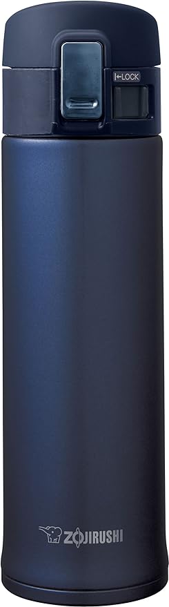Zojirushi Stainless Steel Mug, 12-Ounce, Smoky Blue