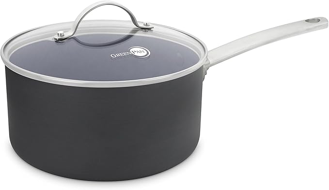 GreenPan Glass Lid with Stainless Steel Handle, 9.5", Silver