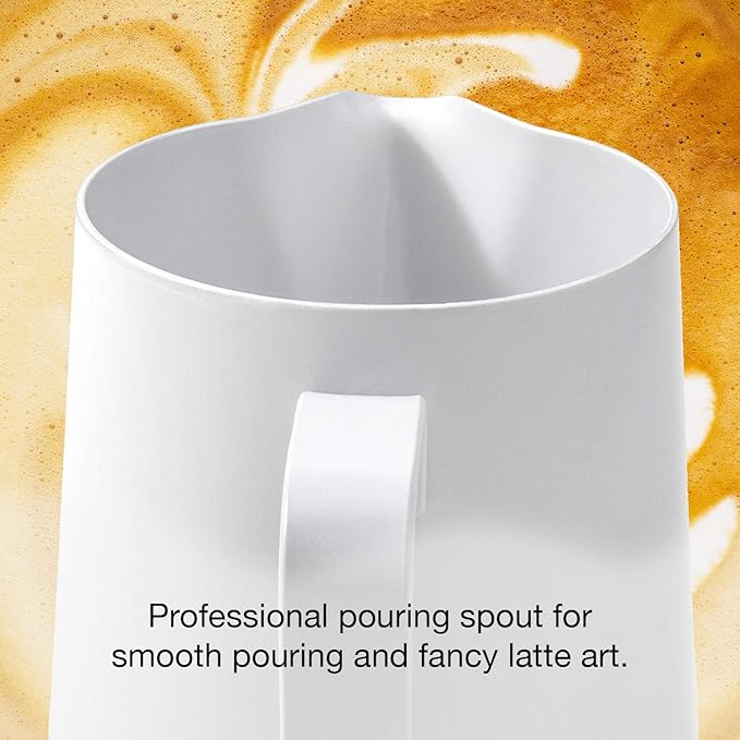 Rhino® Stealth Milk Pitcher - White - 12oz/360ml