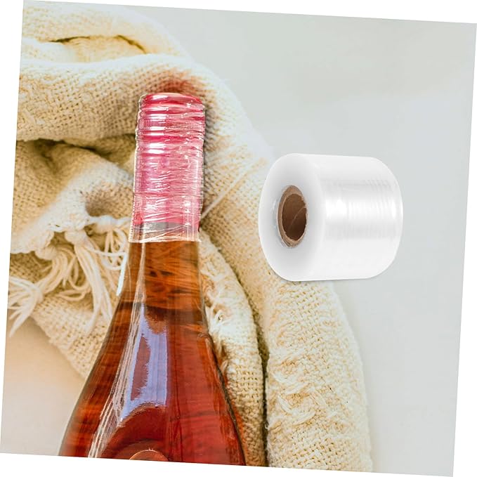 GALPADA 4rolls Wine Sealing Film Food-grade Wine Jar Mouth Seal Film for Preserving Freshness and Easy to Use and Homemade Bottles