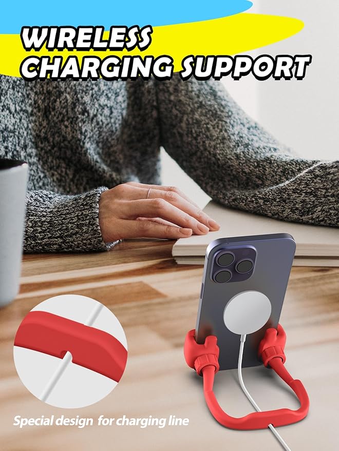 Stocking Stuffers for Teens Girls Women Cell Phone Holder: Adjustable Thumbs Up Phone Stand Gifts for Adults Kids Men Boys Teenager Wife Mom Grandma Funny Gadgets Trend Stuff Ideas Gift for Christmas