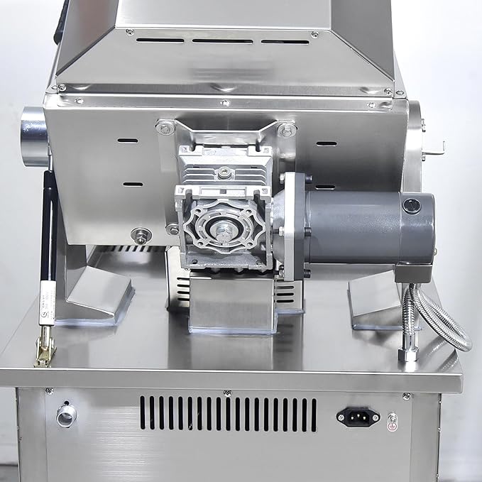 Commercial Automatic Cooker with water spray,Automatic 360° Stir Fry Cooker,Automatic Cooking Machine,Drum Type Stir Frying Machine,Auto Cooking Wok Fried Machine (Natural Gas, Floorstanding)