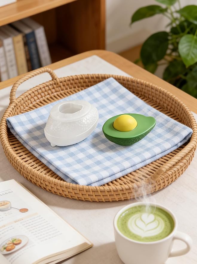Avocado Silicone Mold – Silicone Fruit Mold for Chocolate, Fondant, Candle, Resin & Cake Decor, 3D DIY Candy Baking Tool for Parties & Gifts (Avocado)