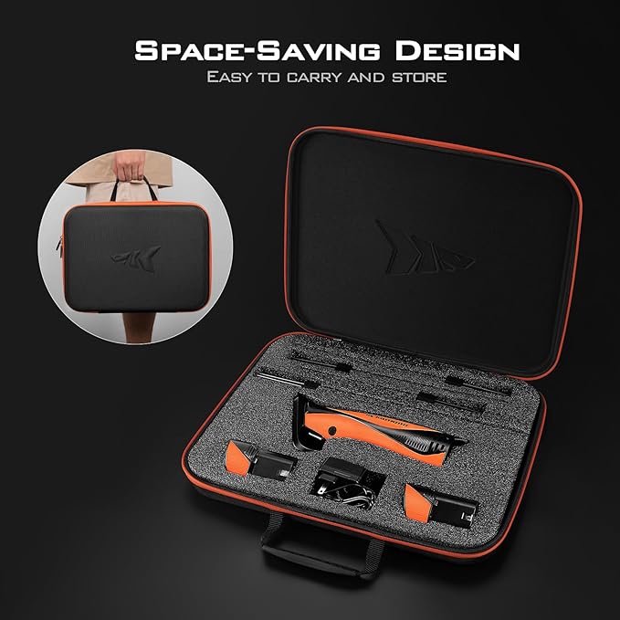 KastKing Speed Demon Pro Lithium-ion Electric Fillet Knife - Cordless Rechargeable Fishing Knife with 4 Blades, High Torque Motor with Extended Battery Life, Ergonomic Handle and Custom Carry Case