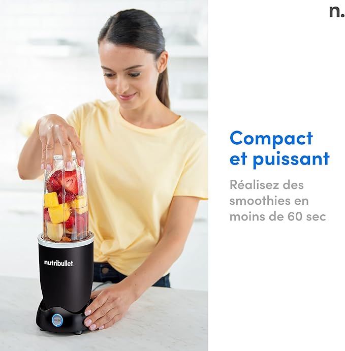 nutribullet Pro+ 1200 Watt Personal Blender with Pulse Function SKU – Black