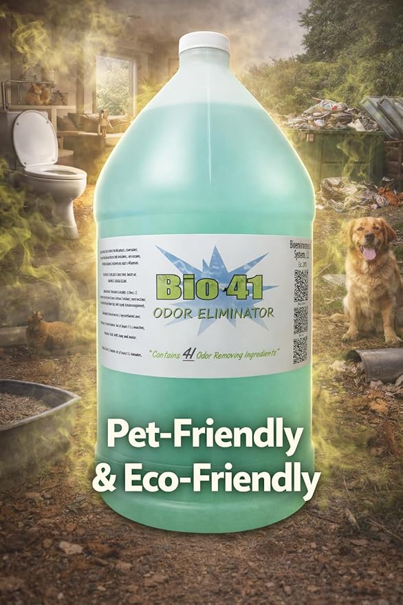 Odor Eliminator - Commercial Strength Odor Eliminator - Neutralizer - Deodorizer - Smell Remover - One Gallon