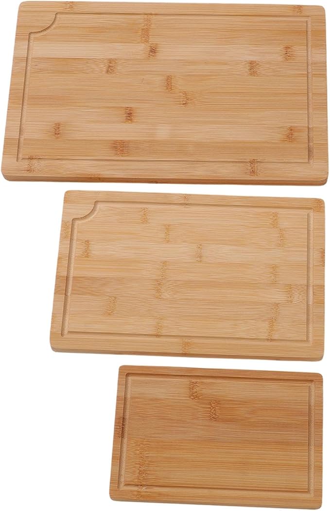 Chopping Board, Cutting Boards With Groove And Handle For Meat Vegetable Cheese, Heavy Duty Kitchen Serving Tray Chopping Board,Large Wooden Cutting Boards