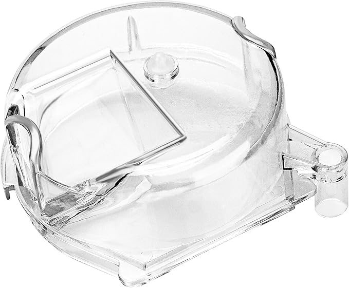 DGB-500GLID Grinder Assembly Lid Replacement for Cuisinart Coffee Grinder Replacement Parts Fits for 12 Cup Cuisinart Coffee Maker Models DGB-550, DGB-600, DGB-625, DGB-650, DGB-500 Clear