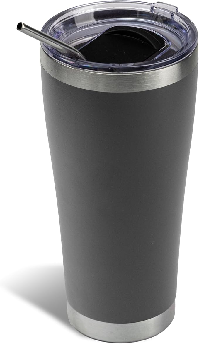 The Memory Company Officially Licenced NFL 30OZ Tumbler Set - 2-Pack Home & Away Stainless Steel Insulated Tumblers with Straws, Double Wall Vacuum Sealed Football Fan Drinkware