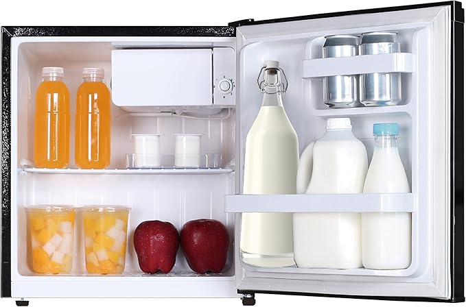 Hamilton Beach 1.6 Cubic Foot Fridge, Black