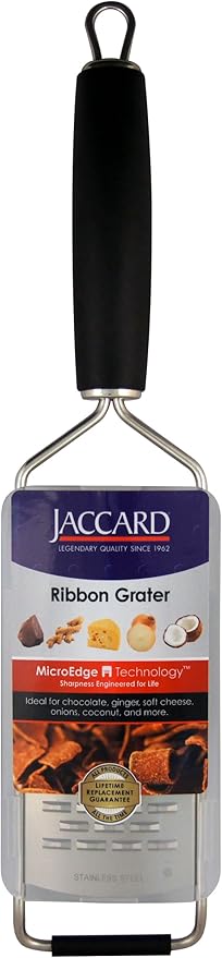 Jaccard 201201R MicroEdge Ribbon Grater – Stainless Steel Grater