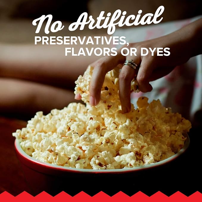 Orville Redenbacher’s Microwave Popcorn, Movie Theater Butter Flavor, 3g Fiber Per Serving, 3.29 oz., 3-Count (12 Boxes)