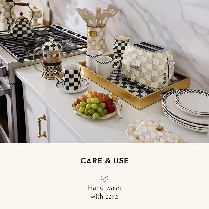 MACKENZIE-CHILDS Courtly Check French Press