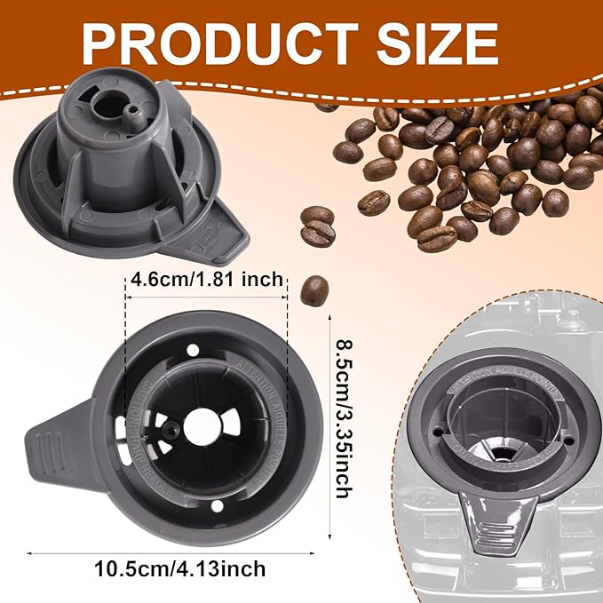 Replacement Serve K Cup Holder for Hamilton Beach Flexbrew Coffee Maker, Bottom Needle K Cup Holder Accessories Replacement Parts for Some of Hamilton Beach Coffee Machines