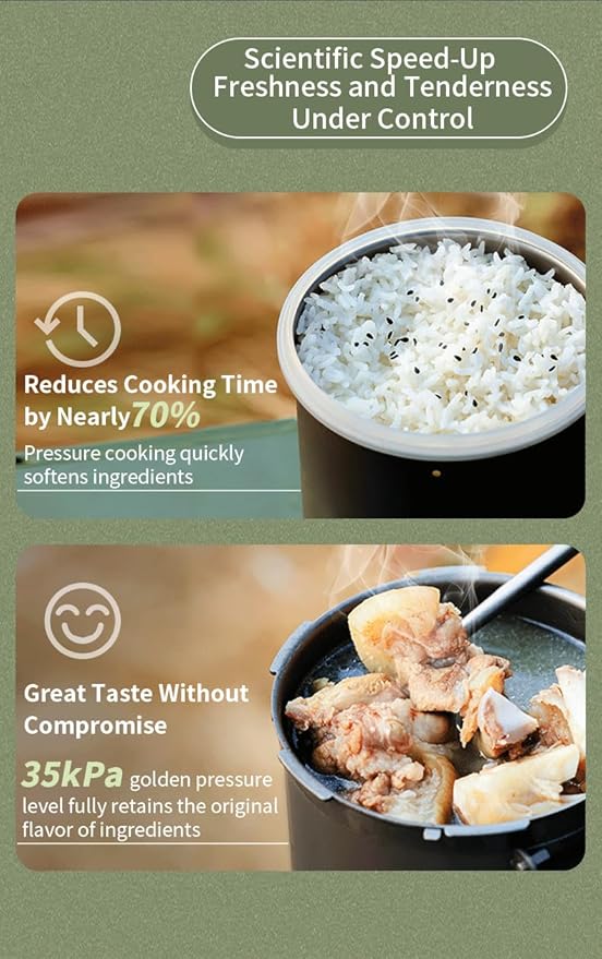 Keith Titanium Ti6302 Micro Pressure Cooker – Ultralight Multifunctional Outdoor Cooker for Rice, Soup & Meals – Based on Award-Winning Ti6300 – Pure Titanium – 900ml Inner + 1100ml Outer Pots