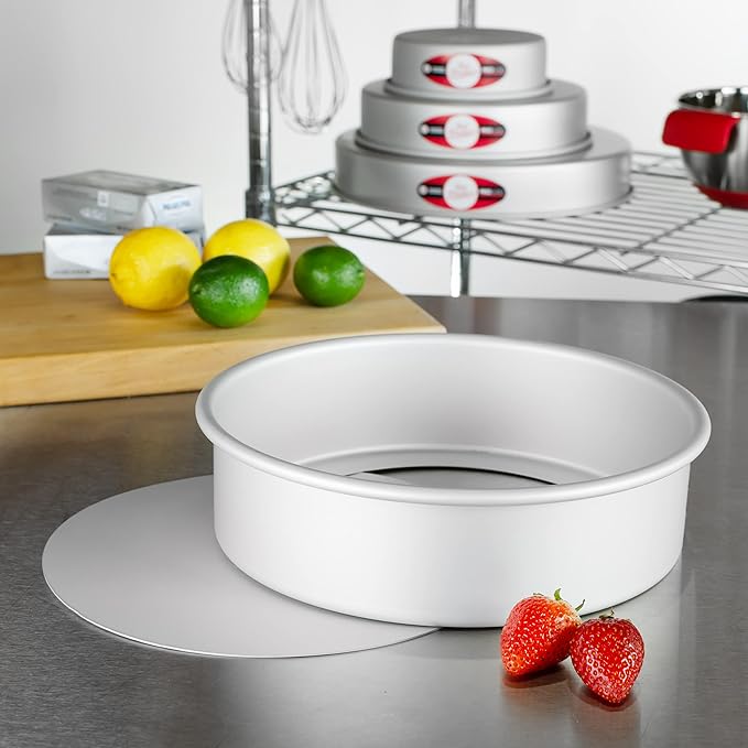 Fat Daddio's PCC-103 Anodized Aluminum Round Cheesecake Pan, 10 x 3 Inch