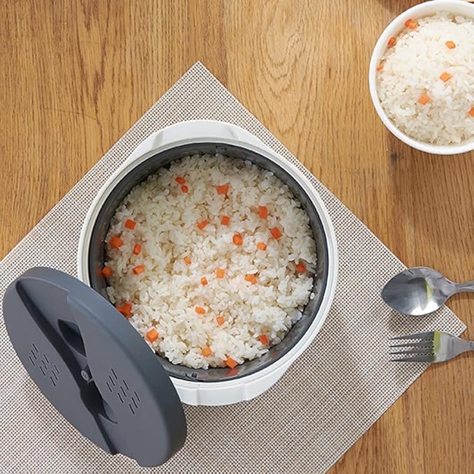 Microwave Rice Cooker, 2L Microwave Rice Steamer Pasta Cooker, Food Grade PP Microwave Rice Cooker, Strainer and Steamer Pot Set,4PCS(COLOR:orange), 22351076