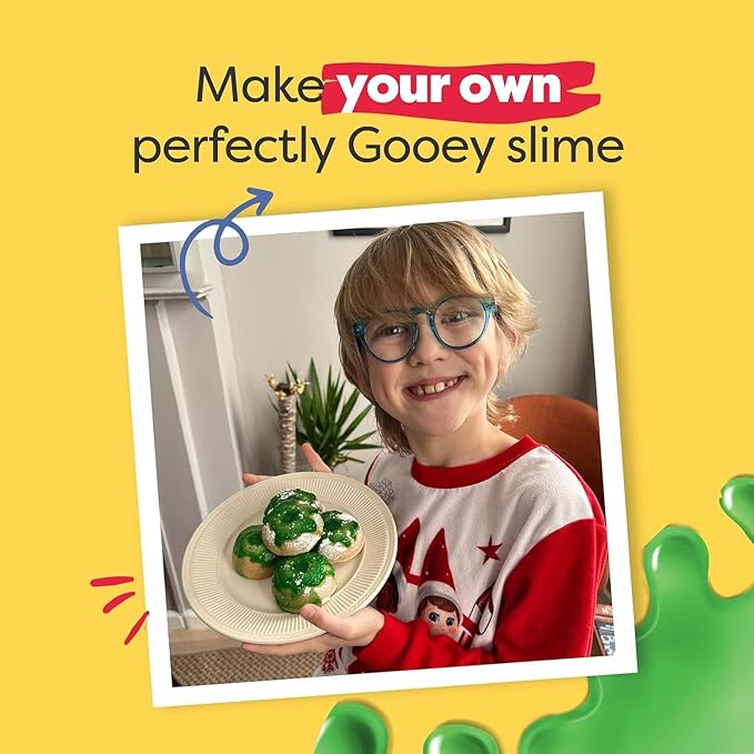 Baketivity Green Donut Kids Baking Kit | Edible Kit for Girls & Boys Ages 6-12 | Baking Set with Pre-Measured Ingredients & Donut Mold