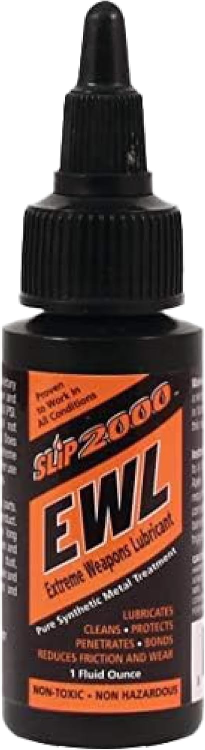SLIP 2000 EWL CLP Gun Lube - Extreme Weapons Lubricant Synthetic Gun CLP Cleaner - 1oz Squeeze Bottle