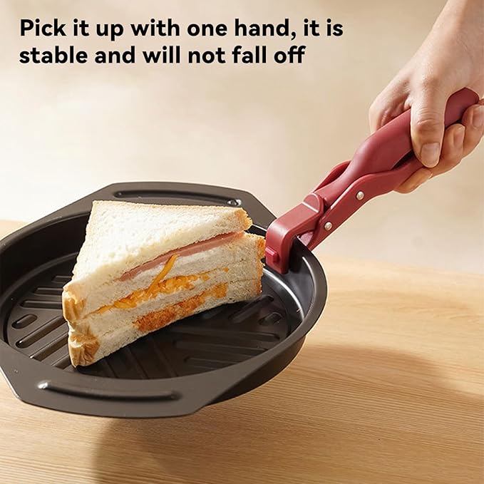 Hot Plate Grippers, Hot Plate Gripper Lifters Tongs, Multi-function Anti-Scald Bowl Clip, Silicone Non-slip Hot Dish Plate Holder, Kitchen Utensil for Bowls,Pans,Dishes (Mix-2pcs)