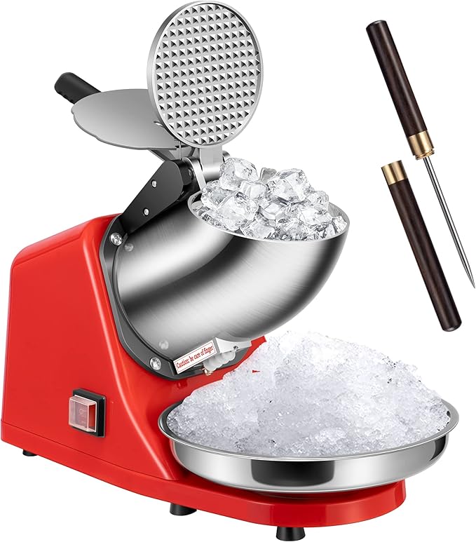 VIVOHOME 6 in 1 Multifunctional Stand Mixer with Electric Ice Crusher Shaver
