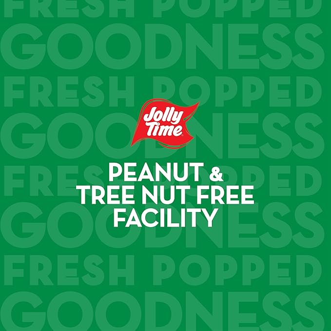 Jolly Time Jalapeño Butter, Microwave Popcorn with Just the Right Heat, 3oz Sharing Bag, 6 Bags Per Carton (Jalapeño Butter, 3 Ounce (Carton of 6))