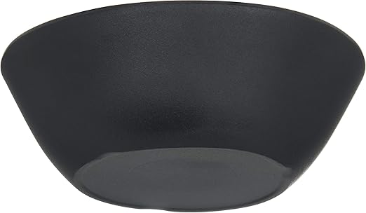 Carlisle FoodService Products Ridge Reusable Plastic Bowl Soup Bowl for Home and Restaurant, Melamine, 8 Ounces, Soapstone, (Pack of 24)