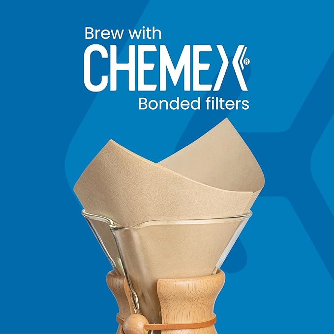 Chemex Pour-Over Glass Coffeemaker - Classic Series - 8-Cup - Exclusive Packaging