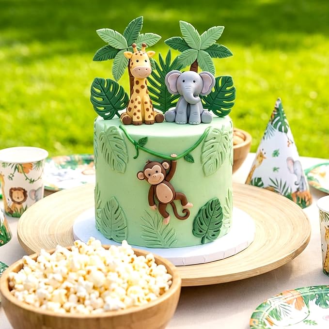 Leaves Fondant Molds, Monstera Leaf Molds Silicone Small Tropical Leaf Silicone Mold Cake Decorating Polymer Clay Mold for Candy Chocolate Baking Cookie Pastry