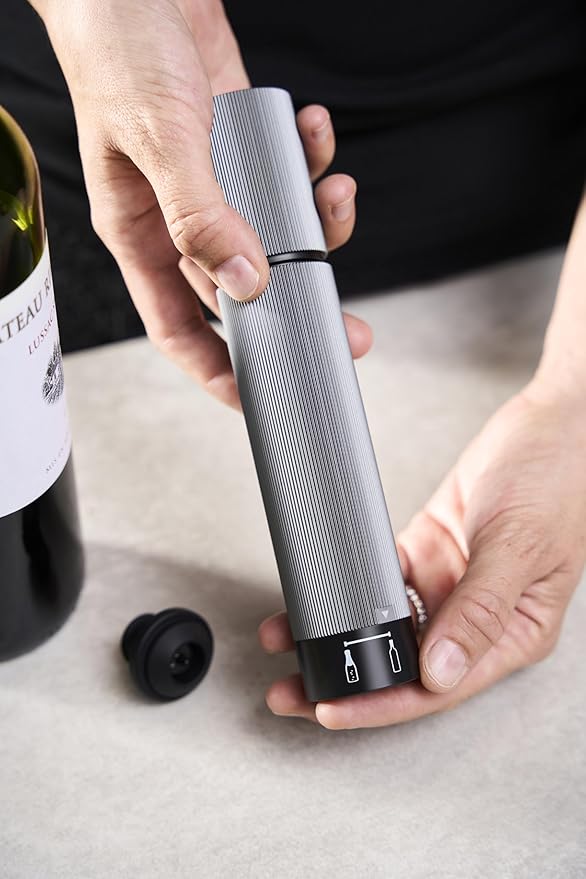 Line Preserve, Manual Preservation Pump, for Still & Sparkling, Carbon, 20 cm - 7.75 in
