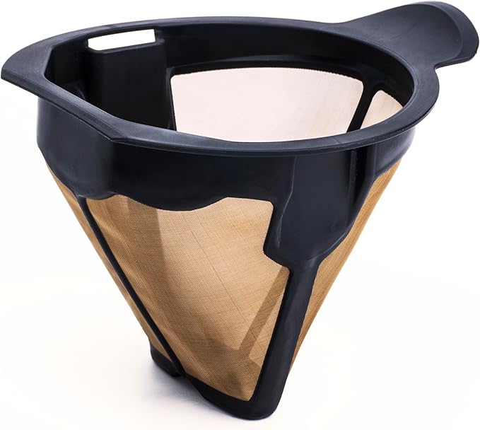 Reusable Coffee Filter Replacement For Ninja CM401 CM300 CM305 CP301 CP307 Coffee Maker Filter Basket, Permanent Cone Filter
