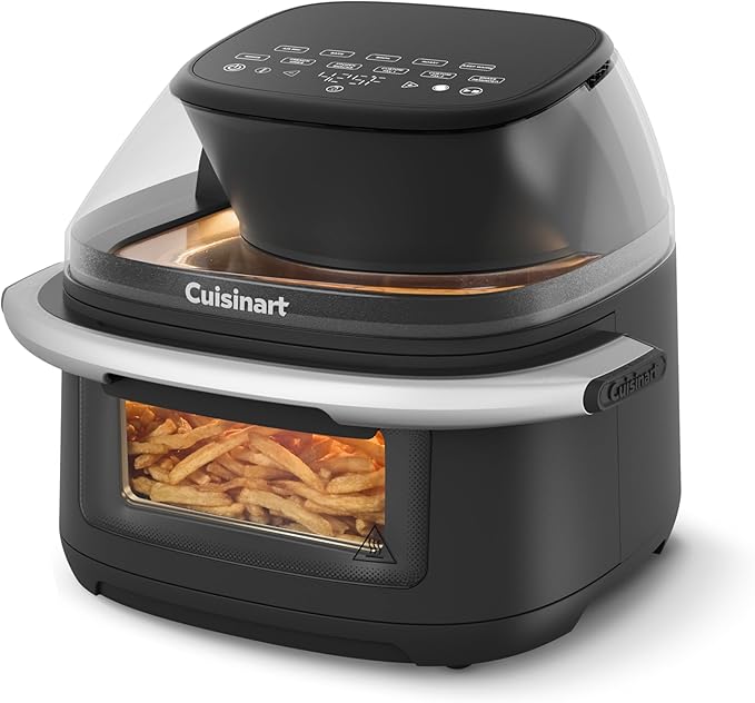 Cuisinart ClearView Large 9-Quart Basket Air Fryer with ClearView Window, Digital Control Panel, 5 Functions, 3 Air Fry Presets, 2 Custom Presets, Easy Clean, PFAS-Free, 3 -Year Warranty, AFC-9