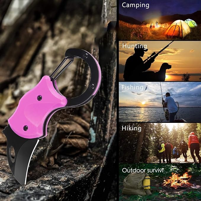 2 Pack Small Pocket Knife Fathers Mothers Dad Mom Day Gifts for Men Women from Daughter Wife Husband Son, EDC Knives Anniversary Birthday & Christmas Gifts for Him Her, Cool Gadgets Stocking Stuffers