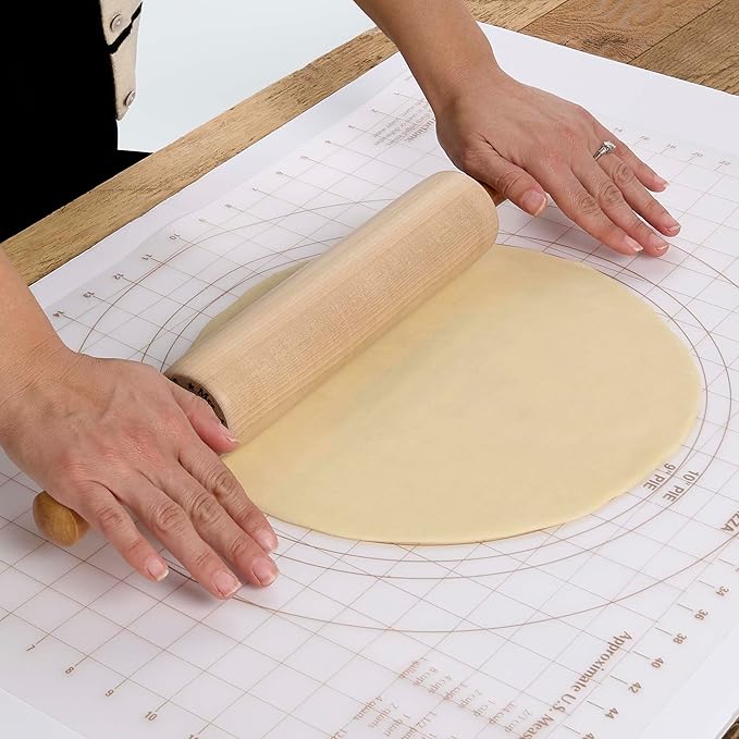Mrs. Anderson's Baking Non-Slip Pastry Rolling Mat, 18-Inch by 24-Inch