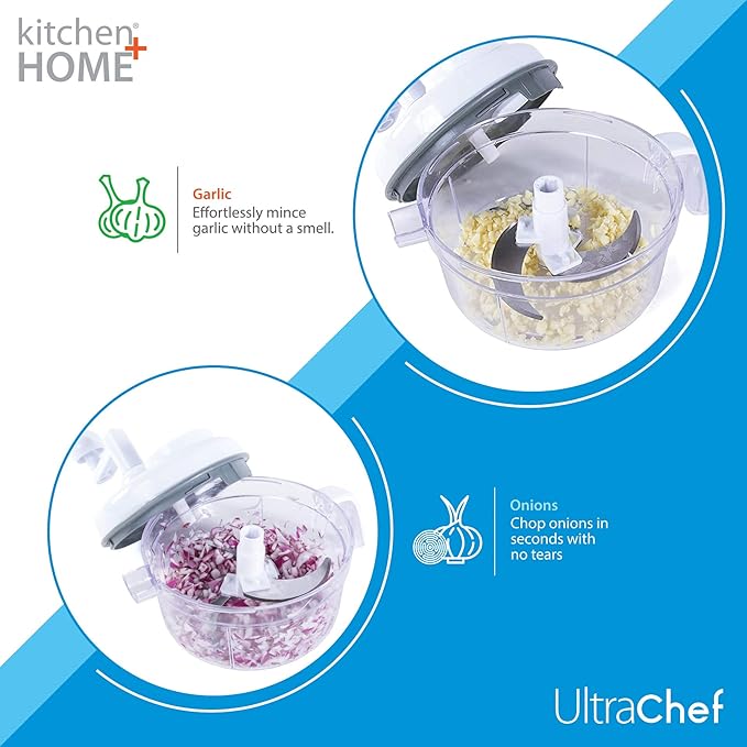 7 in 1 Food Chopper - As Seen on TV Manual Food Processor