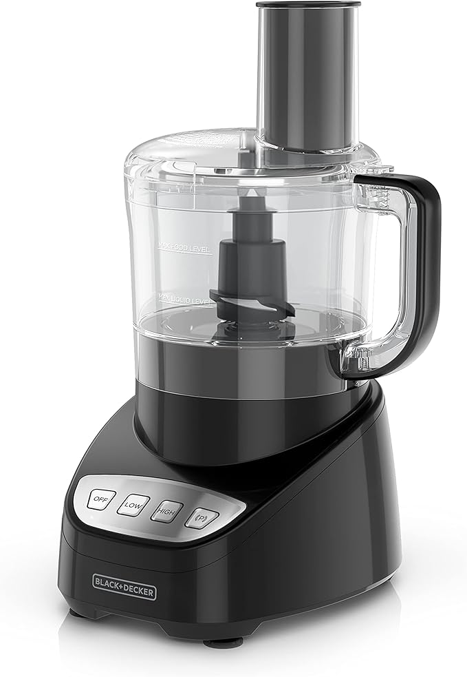 BLACK+DECKER 8-Cup Food Processor and 10-Speed Countertop Blender Bundle