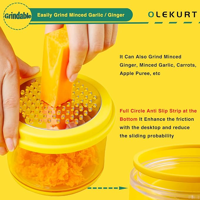Corn Stripper and Peeler Tool with Bowl, Quick & Safe Corn Kernel Cutter for Shucking Corn on Cob, Comes with Non-Slip Safety Handle (Yellow)