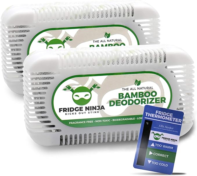 Ellis Harper Refrigerator, Shoe & Trash Can Deodorizer and Odor Eliminator (5 Pack, Unscented)