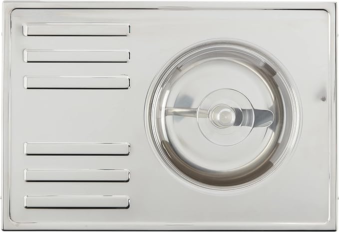 Lello Musso Pola 5030 Dessert Maker Silver, 2 Quart
