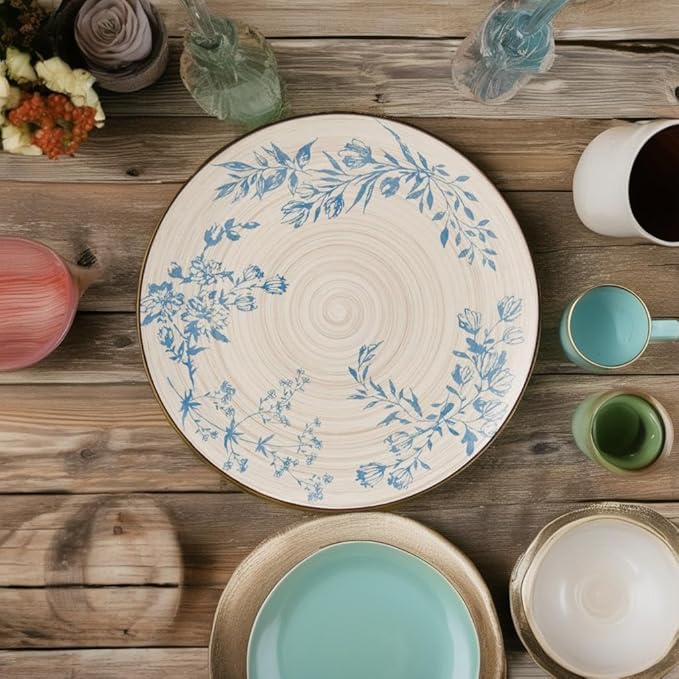 Pfaltzgraff Bella 12 Piece Dinnerware Set, Service For 4, Multicolor