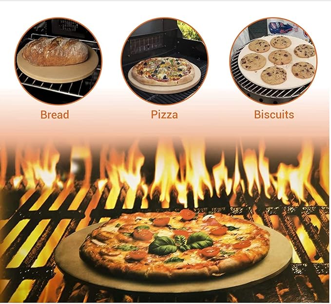 12 Inch Round Pizza Stone (12 inch Only)