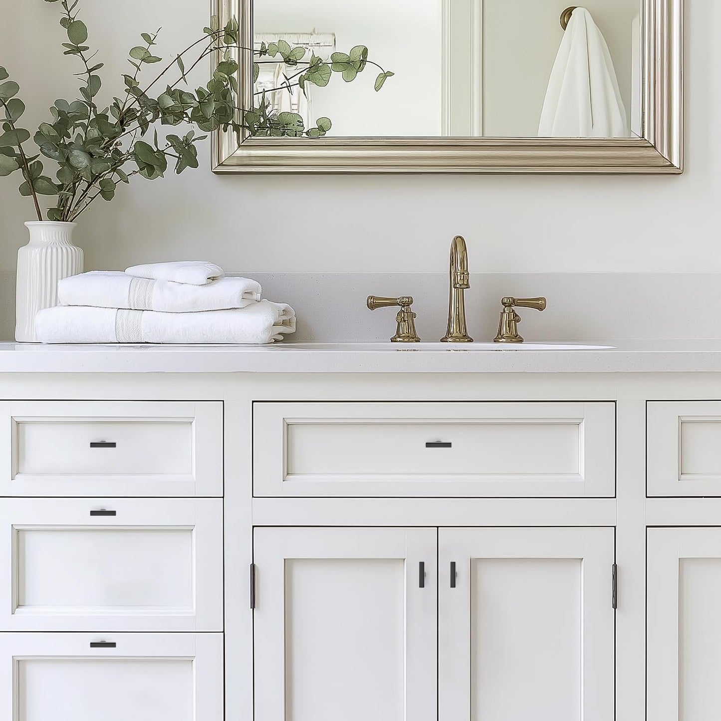 Ravinte 20 Pack Solid Single Hole Slim Square Bar Drawer Handles Kitchen Cabinet Handles Black Drawer Pulls Kitchen Cabinet Hardware Kitchen Handles Matte Black Cabinet Pulls