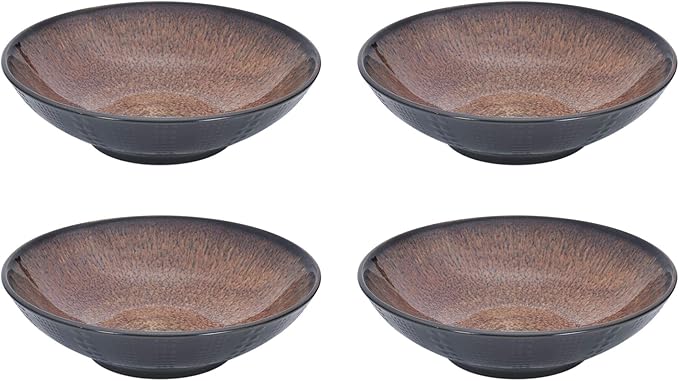 Mikasa Gourmet Basics Verona 16-Piece Stoneware Dinnerware Set, Service for 4, Includes Dinner Plates, Salad Plates, Soup Bowls and Mugs, Dishwasher and Microwave Safe