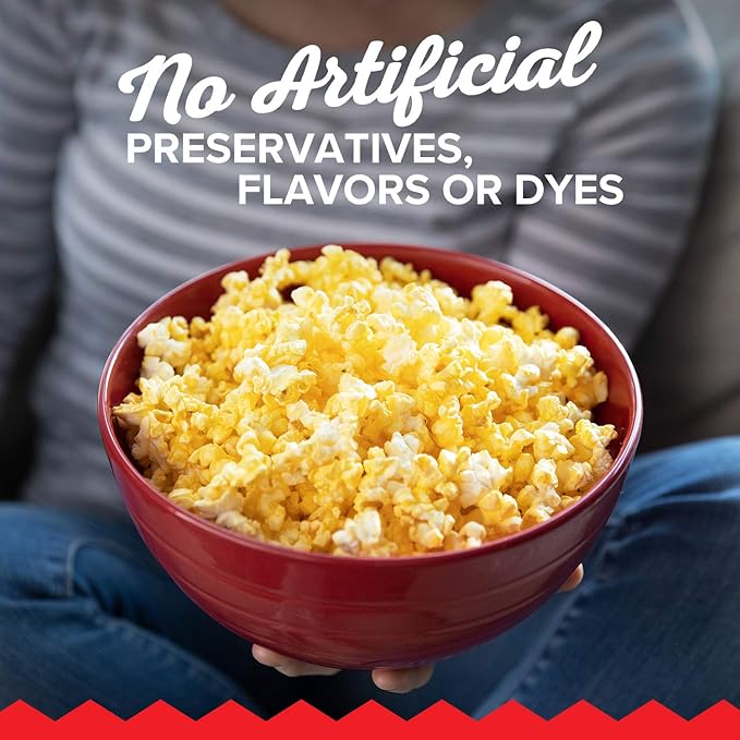 Orville Redenbacher's Butter Popcorn, 3.29 Ounce Classic Bag, 6-Count (Pack of 2)