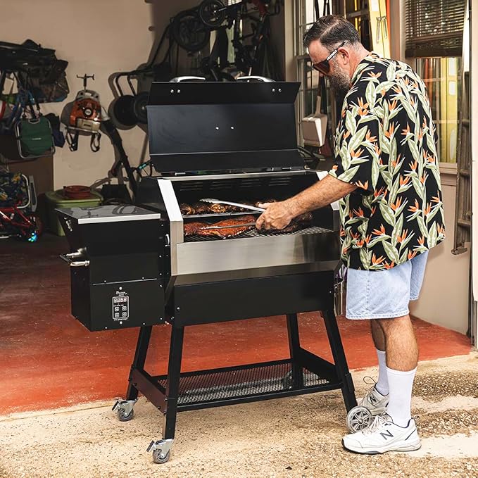 recteq pellet smoker grill Weekend Warrior Bundle, Wood Pellet Grill Smoker, Outdoor Grills & Smokers, 740 Sq. In. Cooking Area, 18 lb hopper