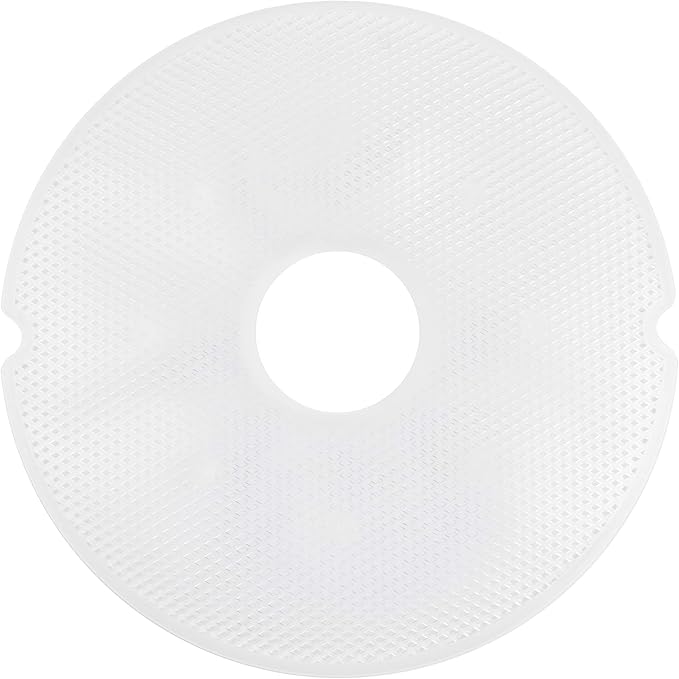 Electric Food Dehydrator Machine, Multi-Tier Kitchen Food Appliances, High-Heat Circulations- NutriChef PKFD12 & Nesco LM-2-6 13.5" Snackmaster Clean-A-Screen Food Dehydrators, 2 Count, White